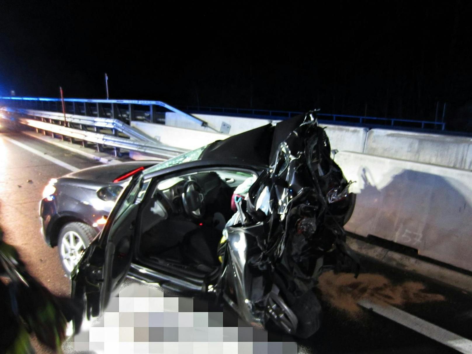 Bei dem schweren Verkehrsunfall am Südportal des Gleinalmtunnels (A9) am 10. Februar 2022 wurde ein 56-Jähriger getötet.