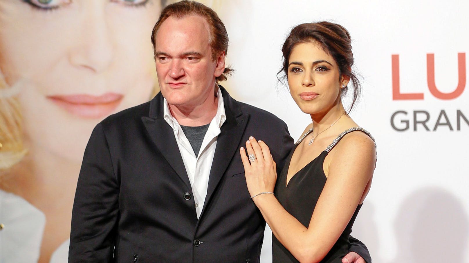 Quentin Tarantino mit seiner Frau Daniella Picks