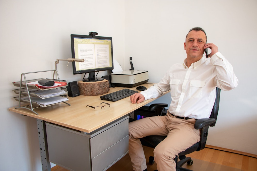 Ralph Bartel hilft Menschen bei ihren psychischen Problemen.