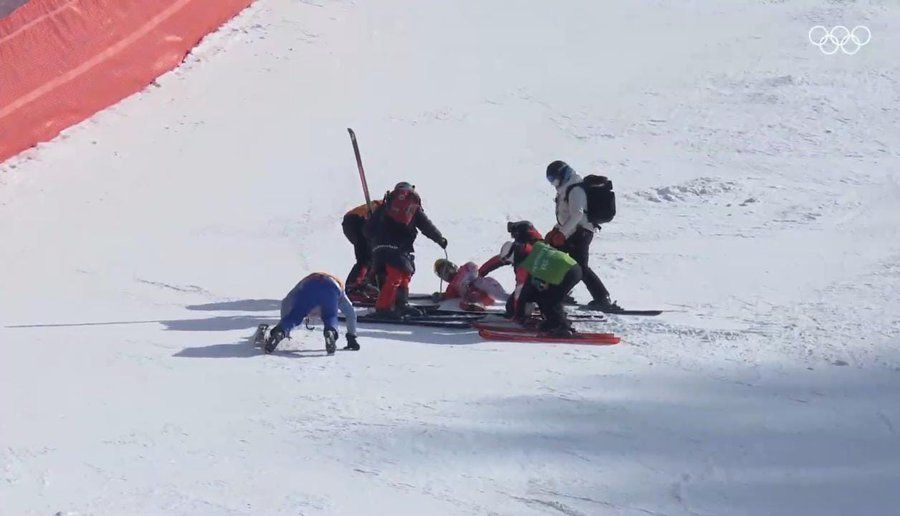 Yannick Chabloz ist schwer gestürzt. 