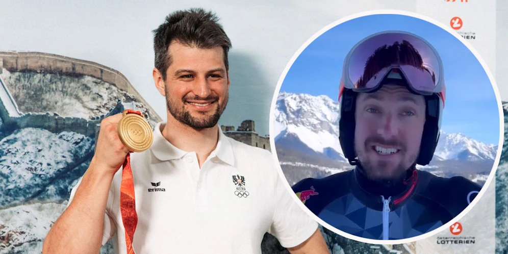 Johannes Strolz und Marcel Hirscher.