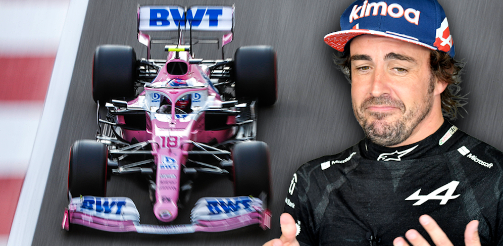 Fernando Alonso fährt ab sofort in Pink