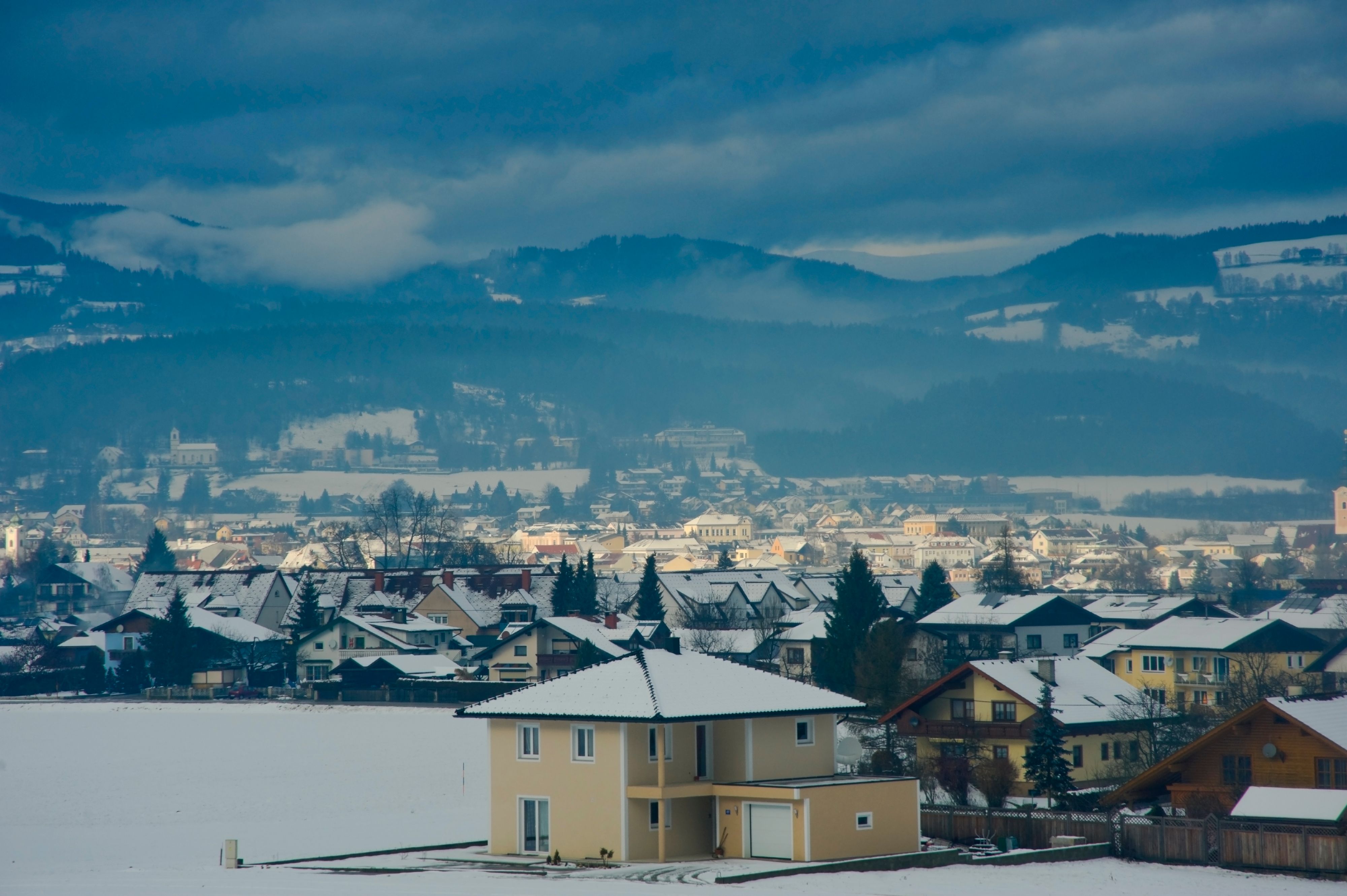 Blick auf Feldkirchen