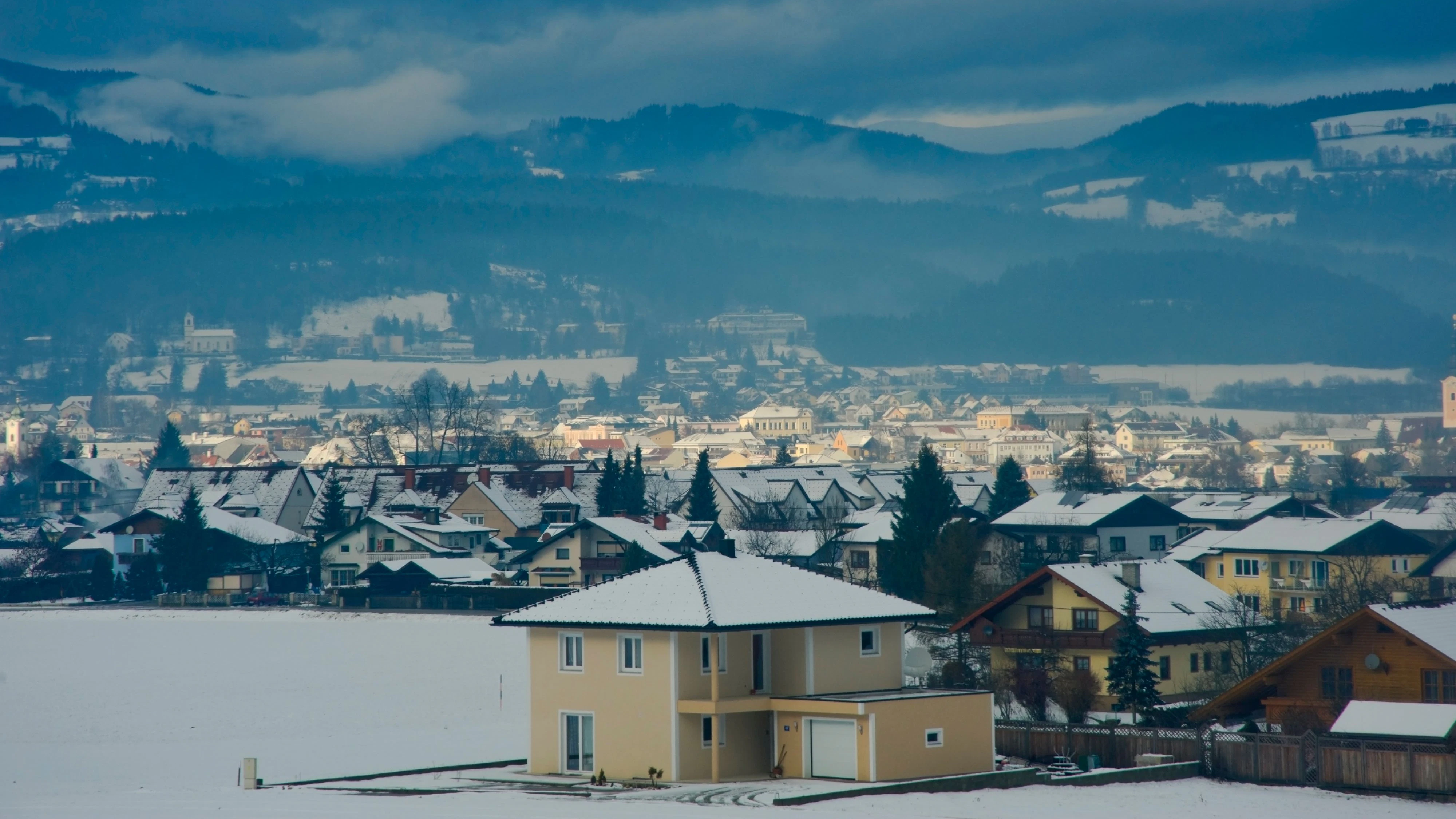 Blick auf Feldkirchen