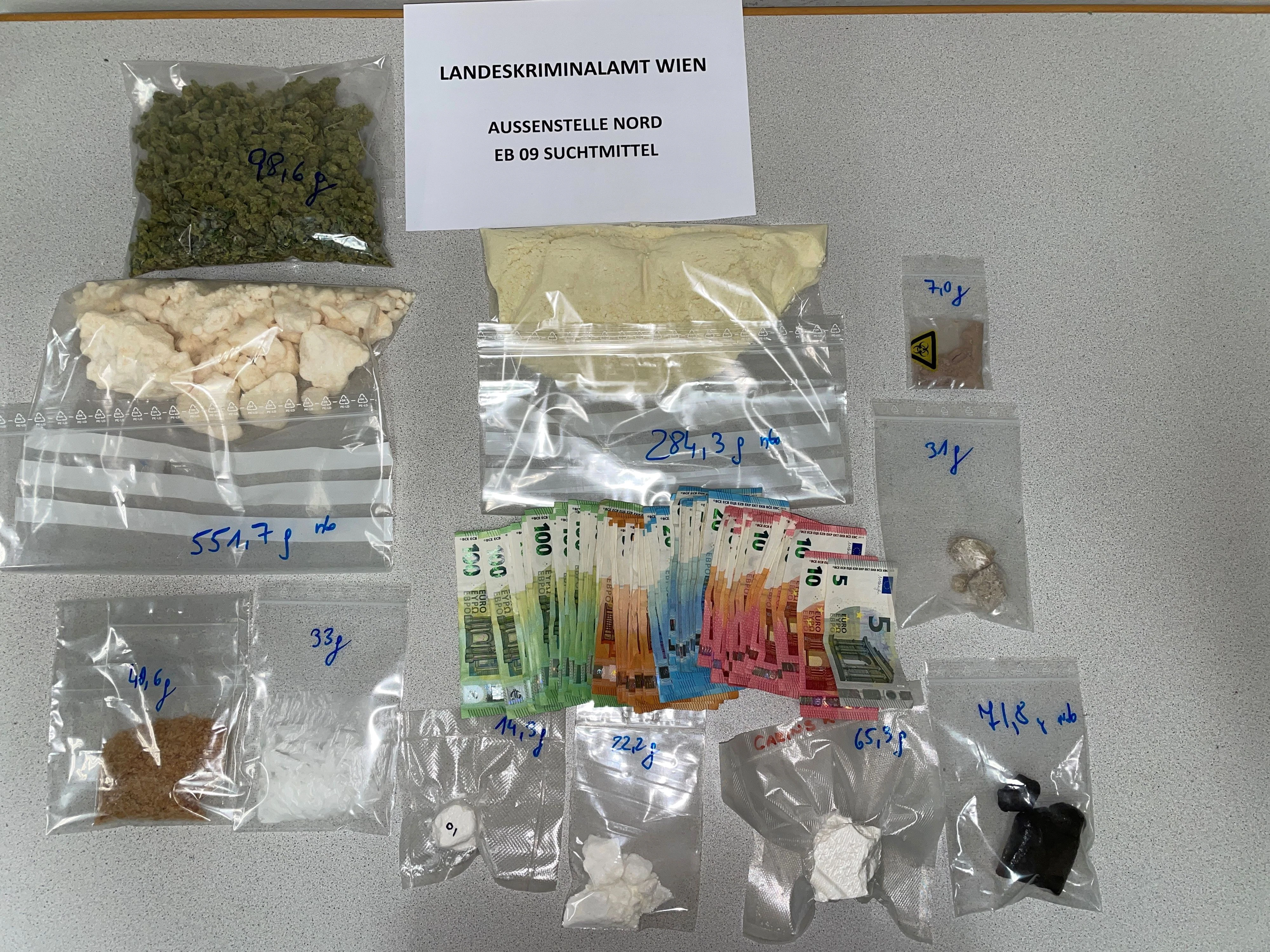 Die Ermittlungen der Polizei waren ein voller Erfolg.