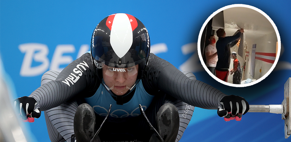 Lisa Schulte setzte das Olympische Dorf unter Wasser. 