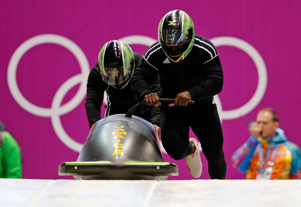 Der jamaikanische Bob-Pilot Winston Watts 2014 in Sotschi.