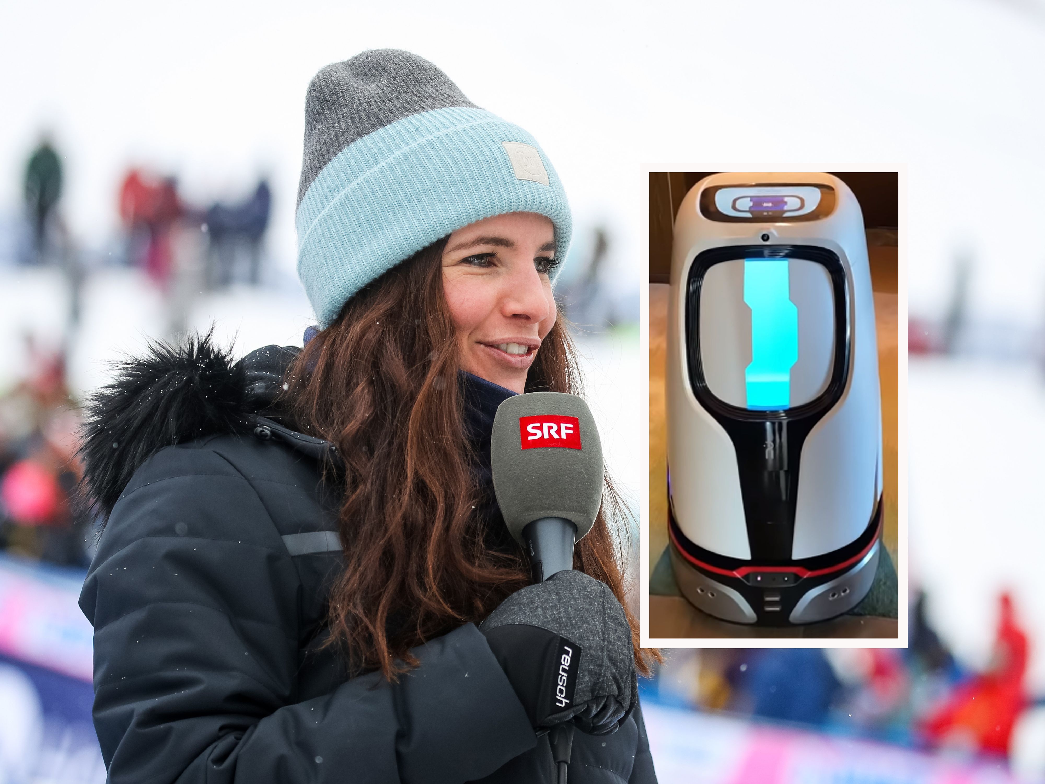 Tina Weirather und der "Hotel-Mitarbeiter"