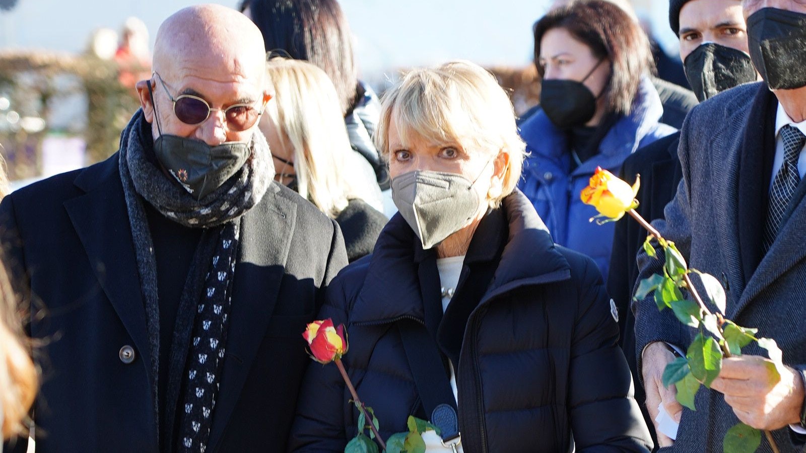 Otto Retzer und Uschi Glas