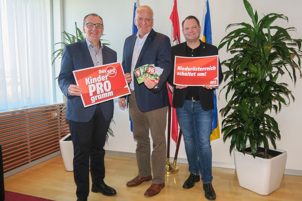 Dworak, Schnabl und Samwald (v.l.)