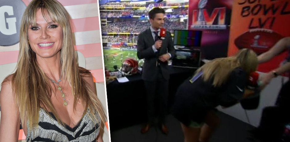 Heidi Klum hat der Hot Dog nicht geschmeckt