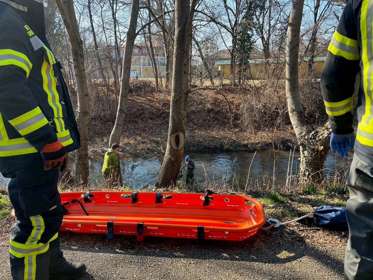 Toter aus der Triesting geborgen