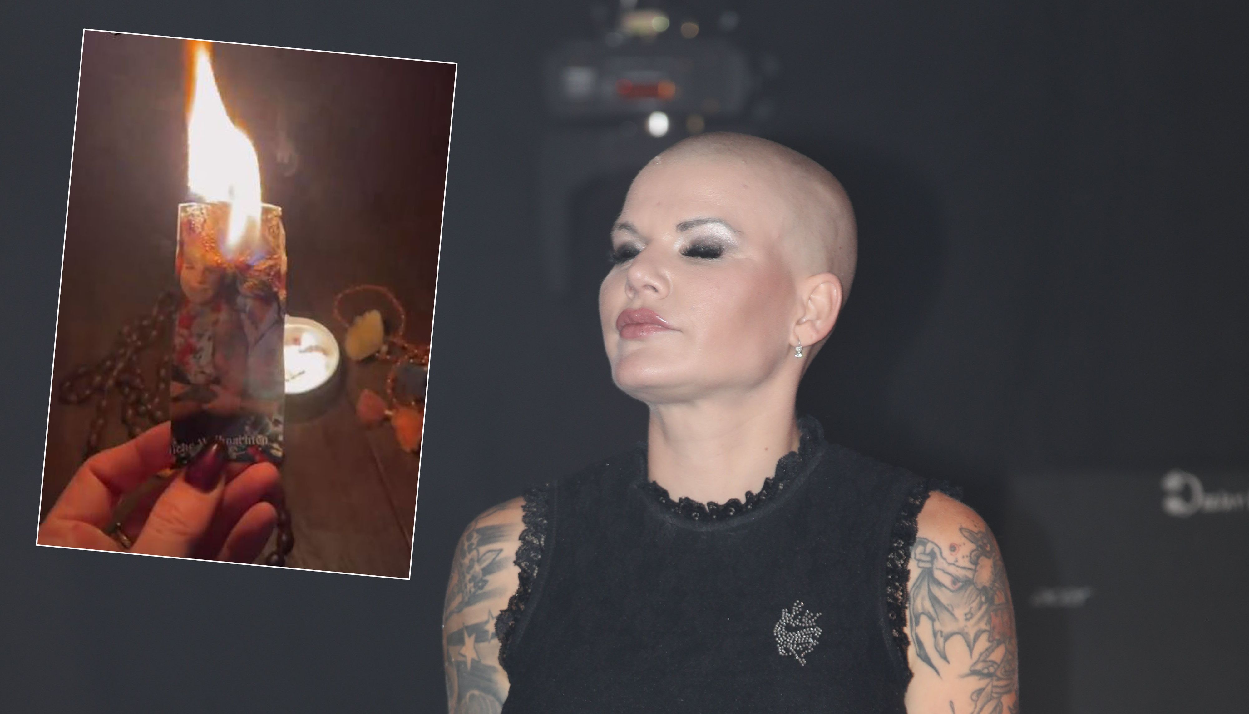 Melanie Müller zerstört ein altes Pärchenfoto.