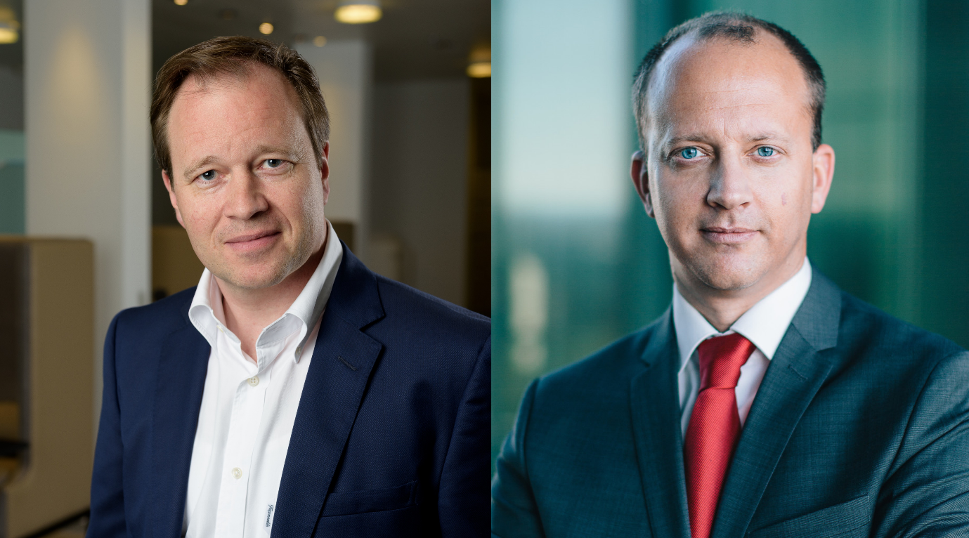 Markus Mattmann, Regional Director Österreich und Schweiz bei Commvault &amp; Martin Benesch, Sales Specialist Austria, Switzerland &amp; CEE bei Metallic.