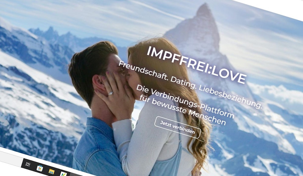 Impffrei:Love vermittelt nur Ungeimpfte Personen.