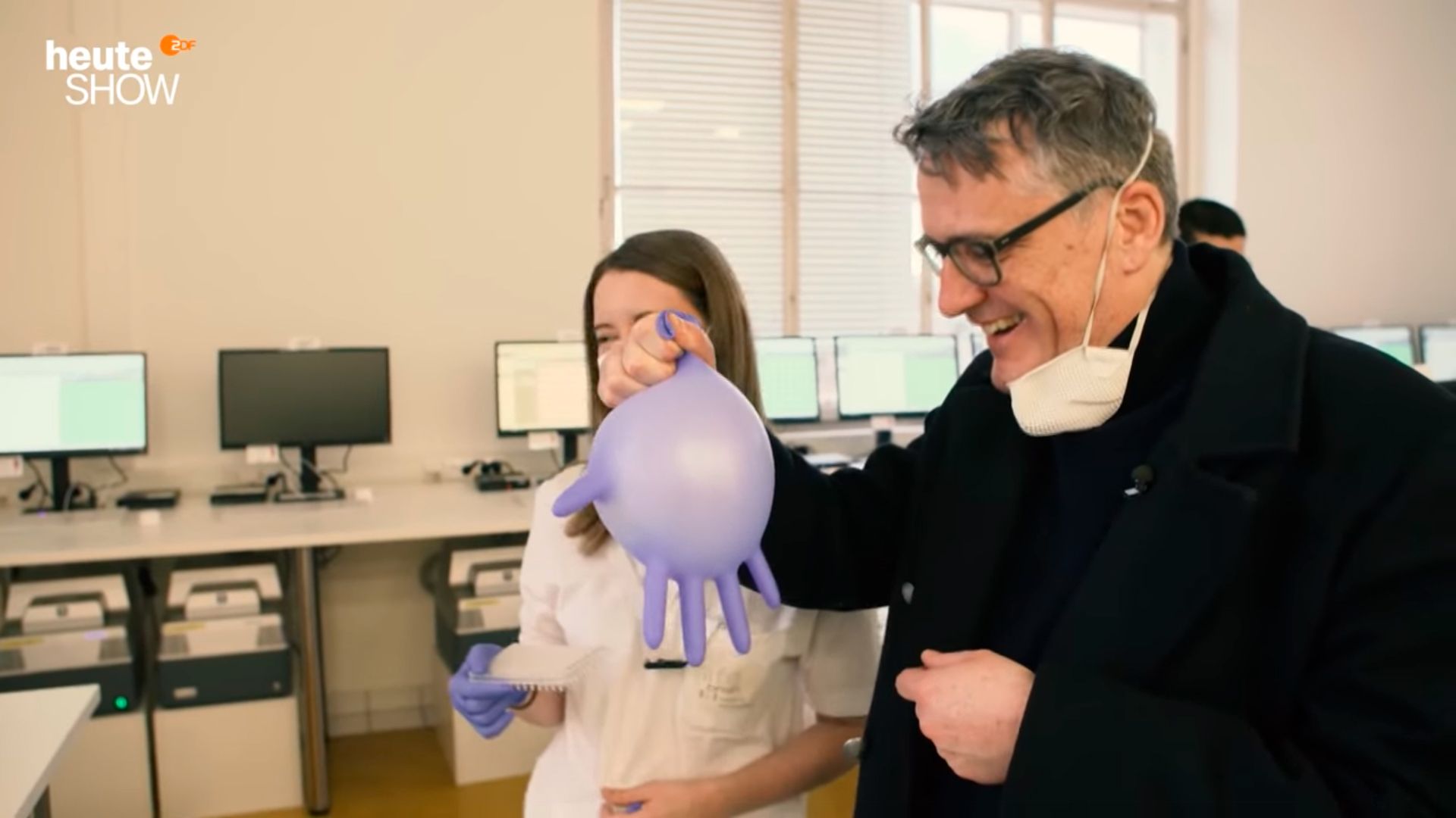 "Schauen Sie, sieht aus wie ein Kuh-Euter".