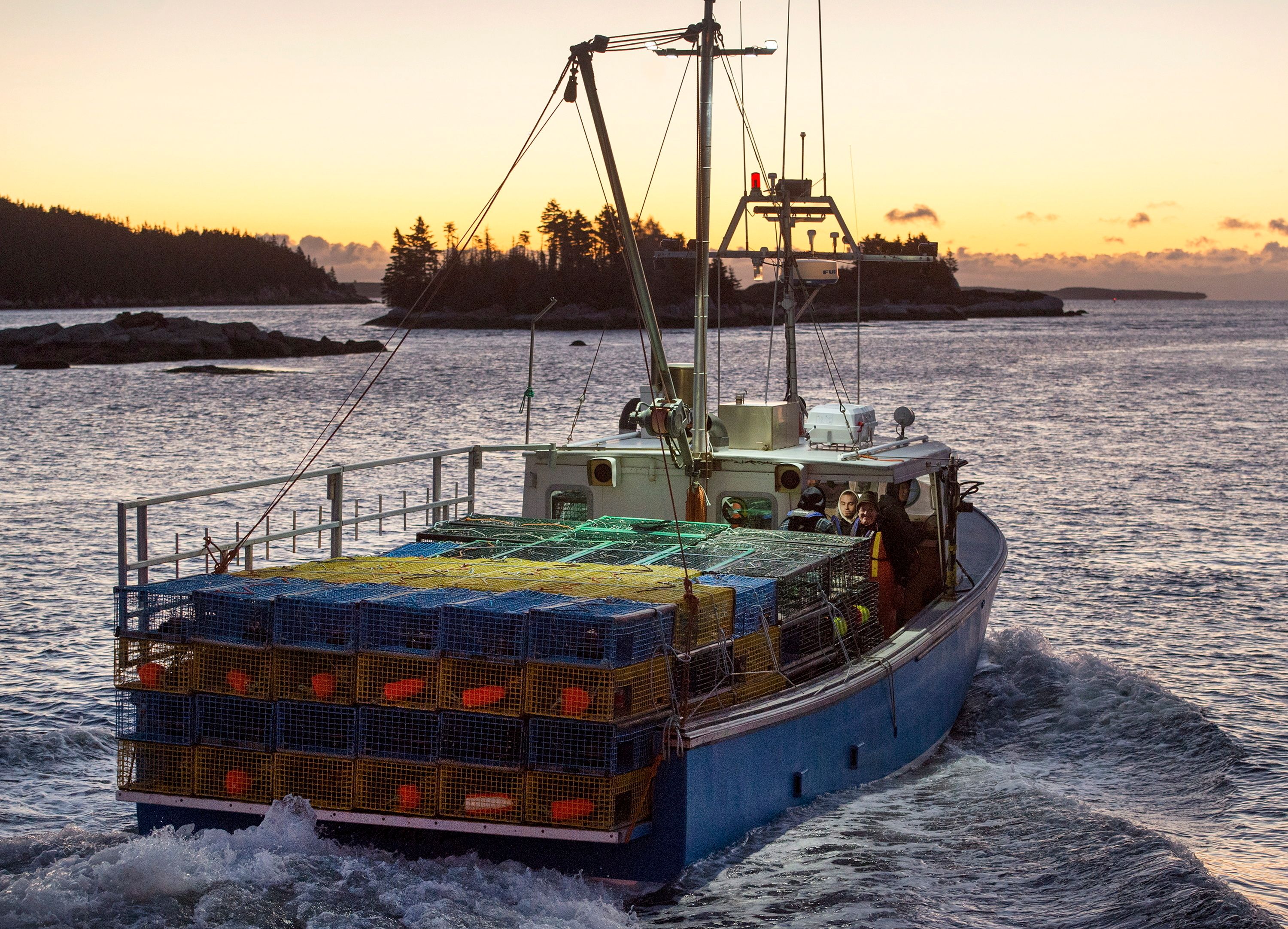 Vor Kanada sank ein Fischerboot. Es gibt Tote und Vermisste. Symbolbild. 