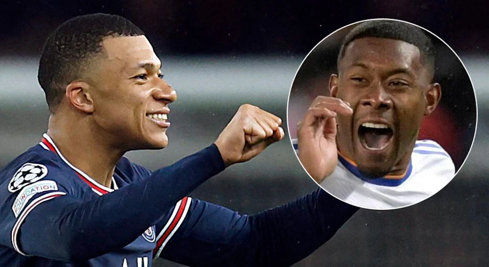 Mbappe jubelt gegen Alaba