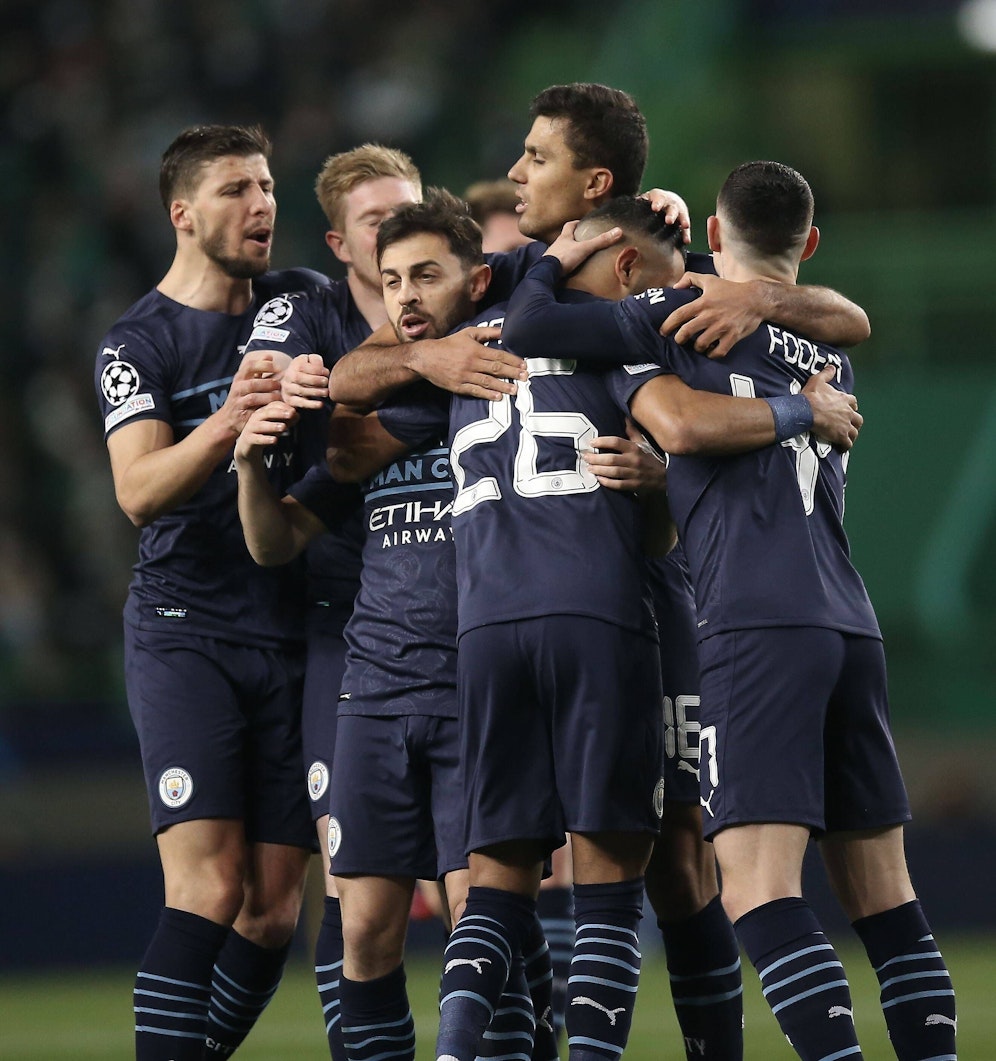 Manchester City jubelt gegen Sporting