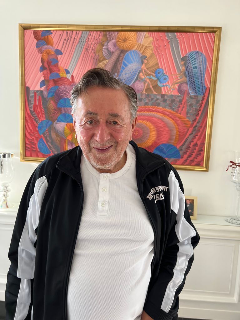 Richard Lugner auf dem Weg der Besserung