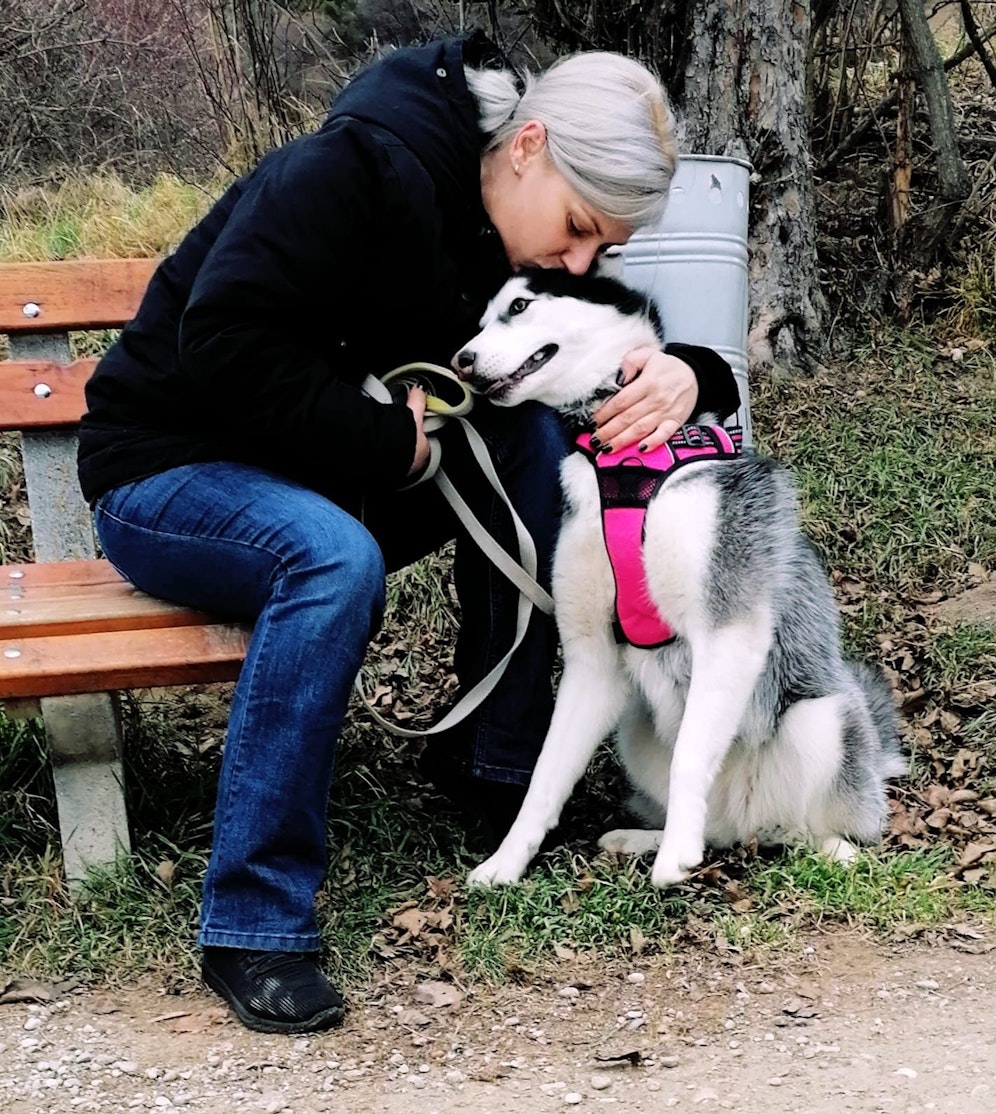 Maria F. fiel auf die Tierquälerin aus Wulzeshofen herein und kaufte einen Husky um 650 Euro.