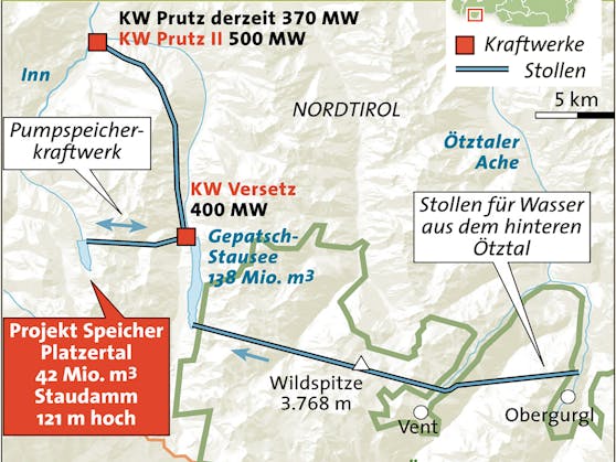 Das Drei-Täler-Pumpspeicherkraftwerk wäre ein ökologisches Desaster. Der WWF kritisiert das Projekt scharf und fordert seinen Stopp.