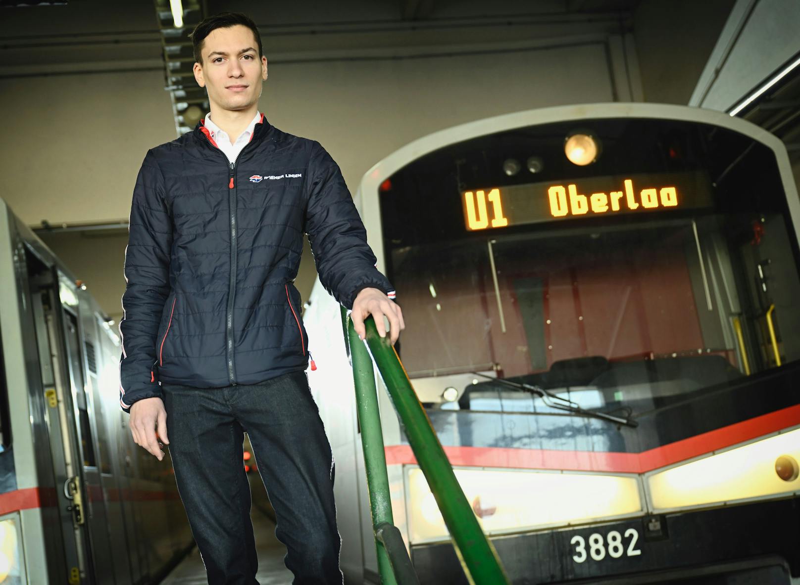Für Technik-Student Michael steht die Berufserfahrung im Vordergrund. Nach dem Studium kann er sich auch vorstellen, bei den Wiener Linien zu bleiben.
