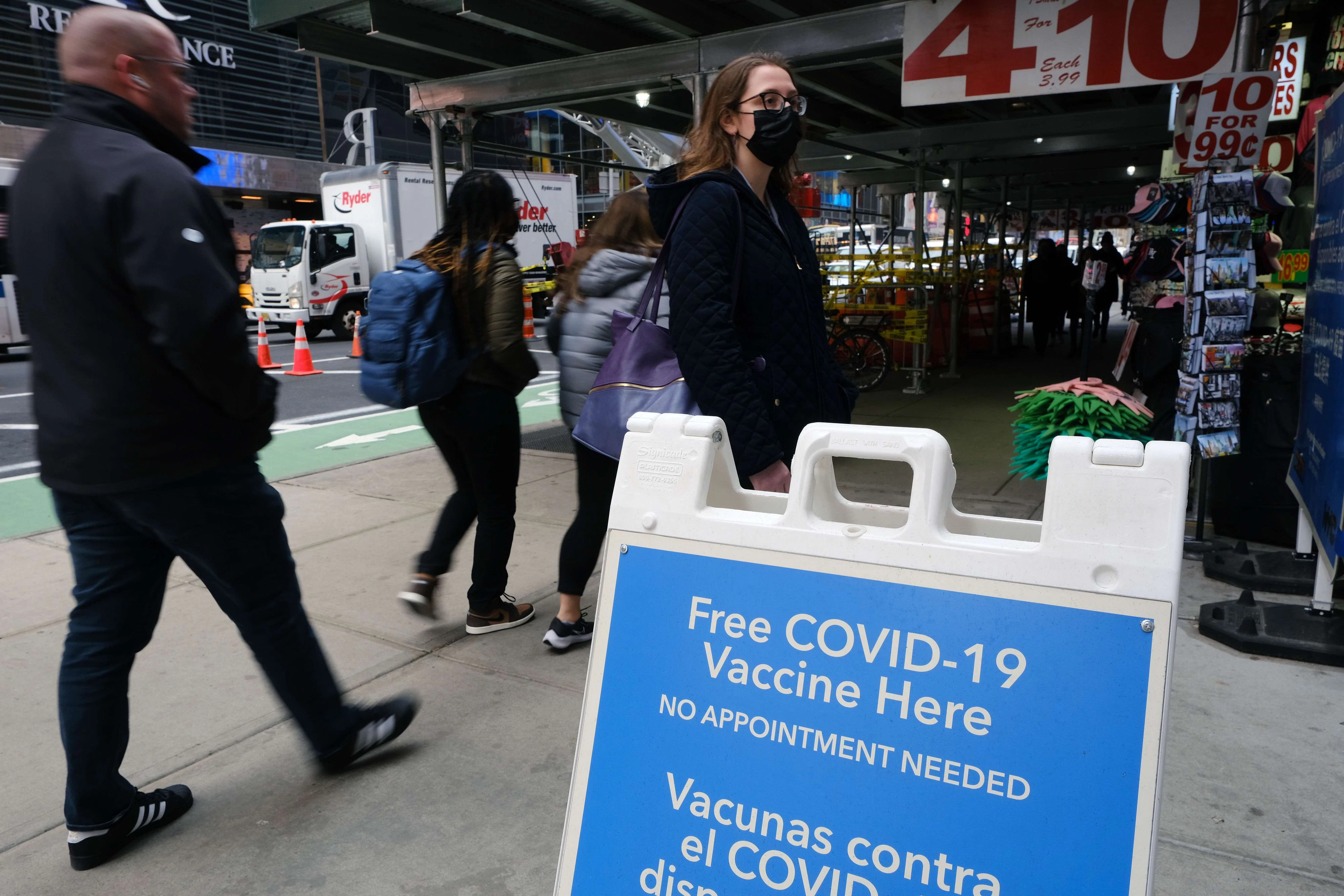 In New York müssen Mitarbeiter der Stadt geimpft sein