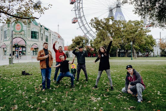 Das CryptoWiener-Team im Prater.