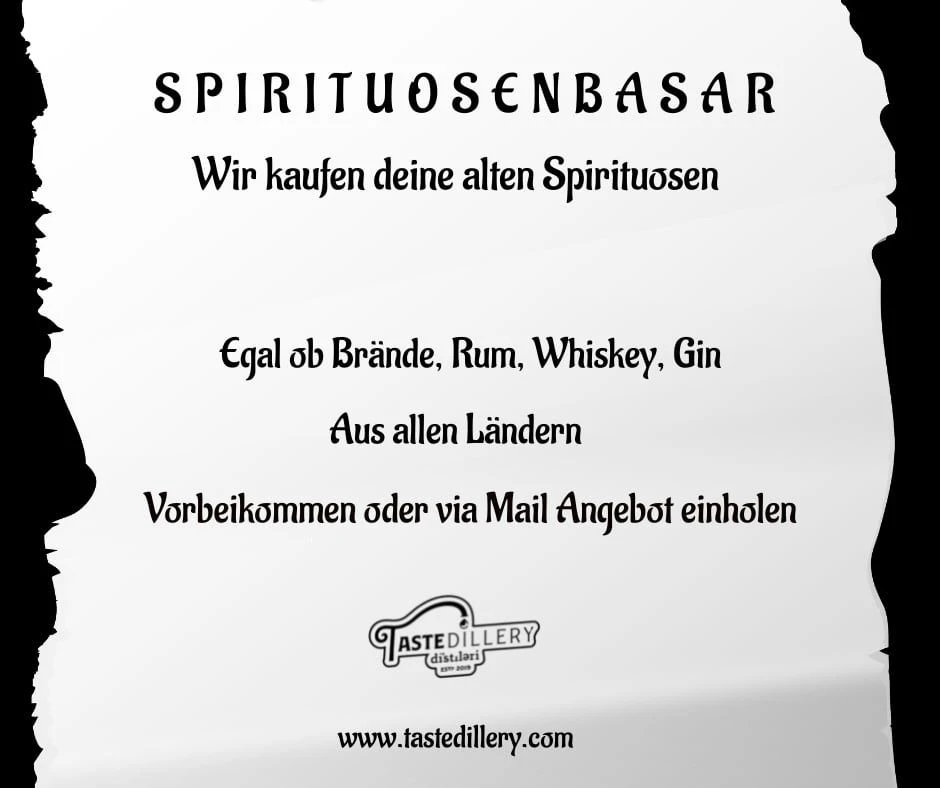 Jungunternehmer bietet Geld gegen Alko-Altbestände.