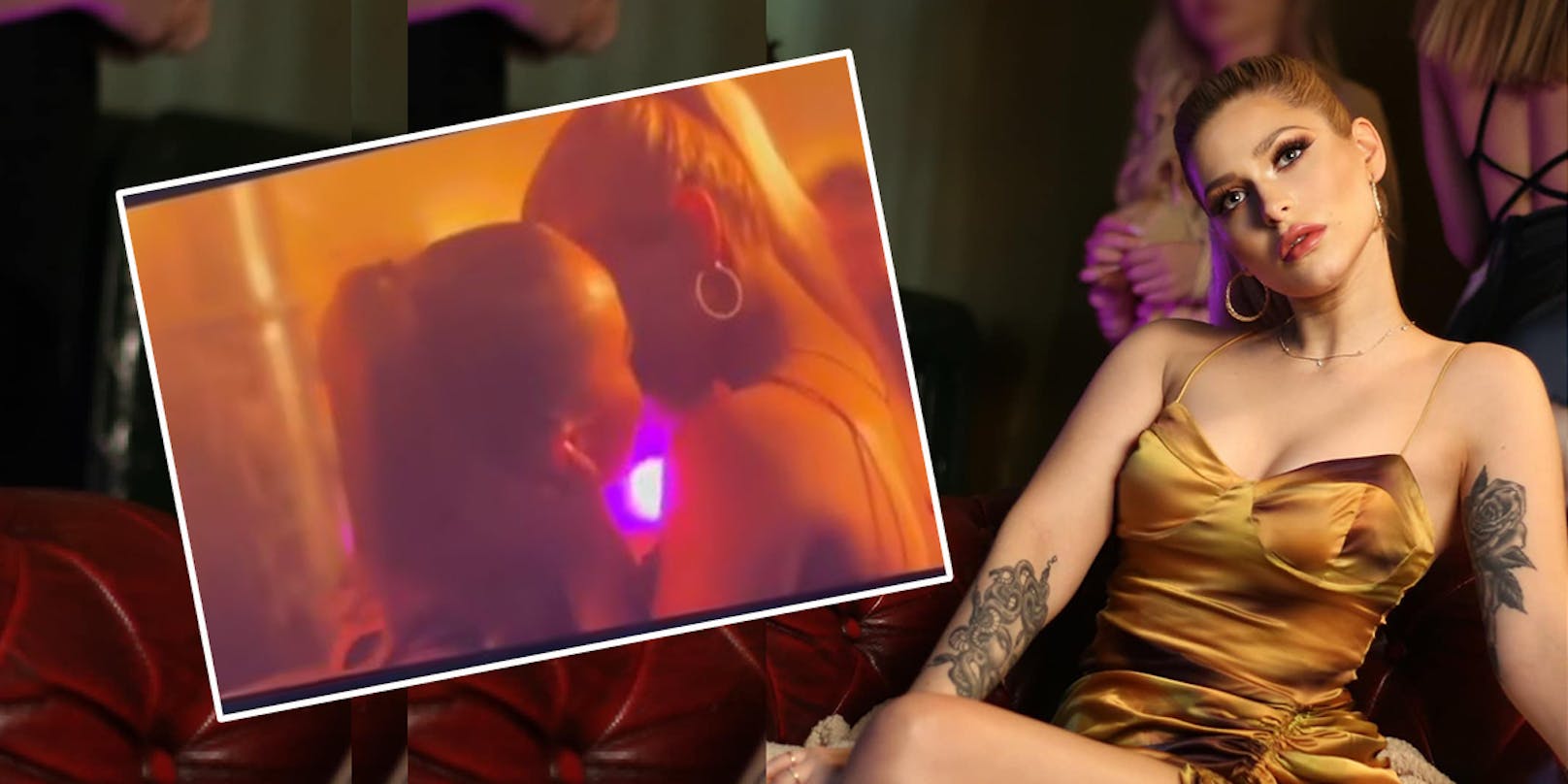 Marie Reim küsst Frau – Schlagerstar dreht Dreier-Video