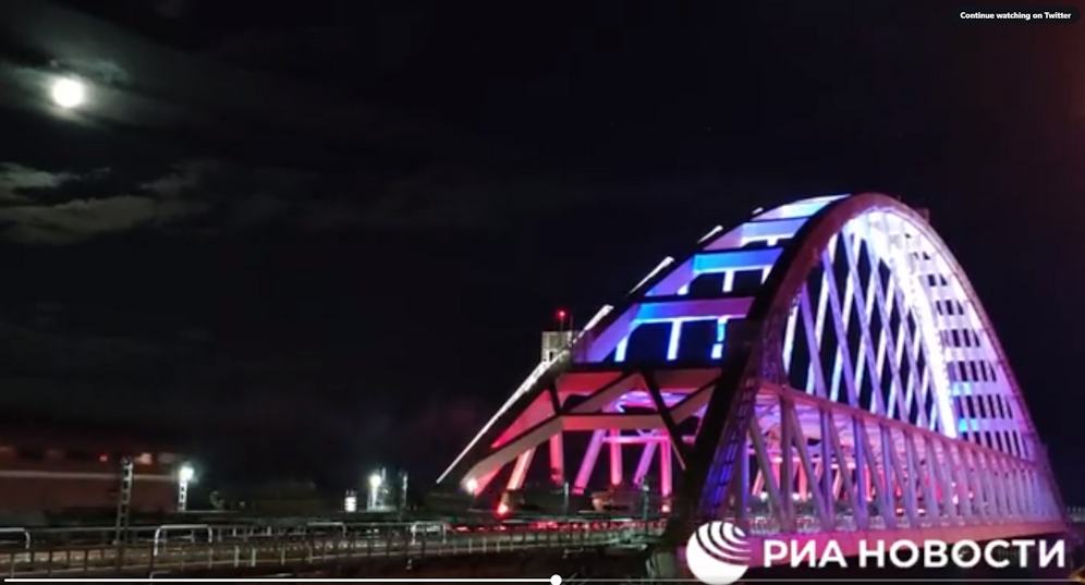 Am Mittwoch ging ein Video viral, das den Abtransport dutzender Panzer durch einen Zug zeigt