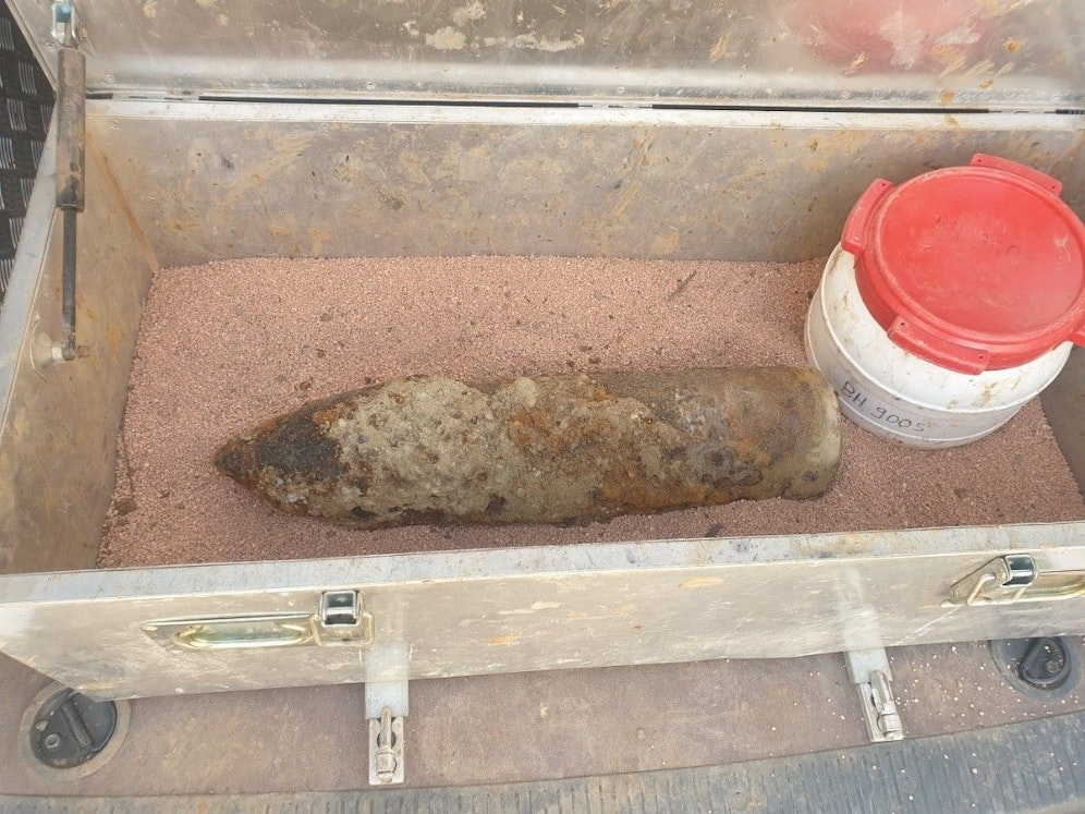 Das Bundesheer barg die Bombe in Wien-Donaustadt und transportierte sie ab.&nbsp;