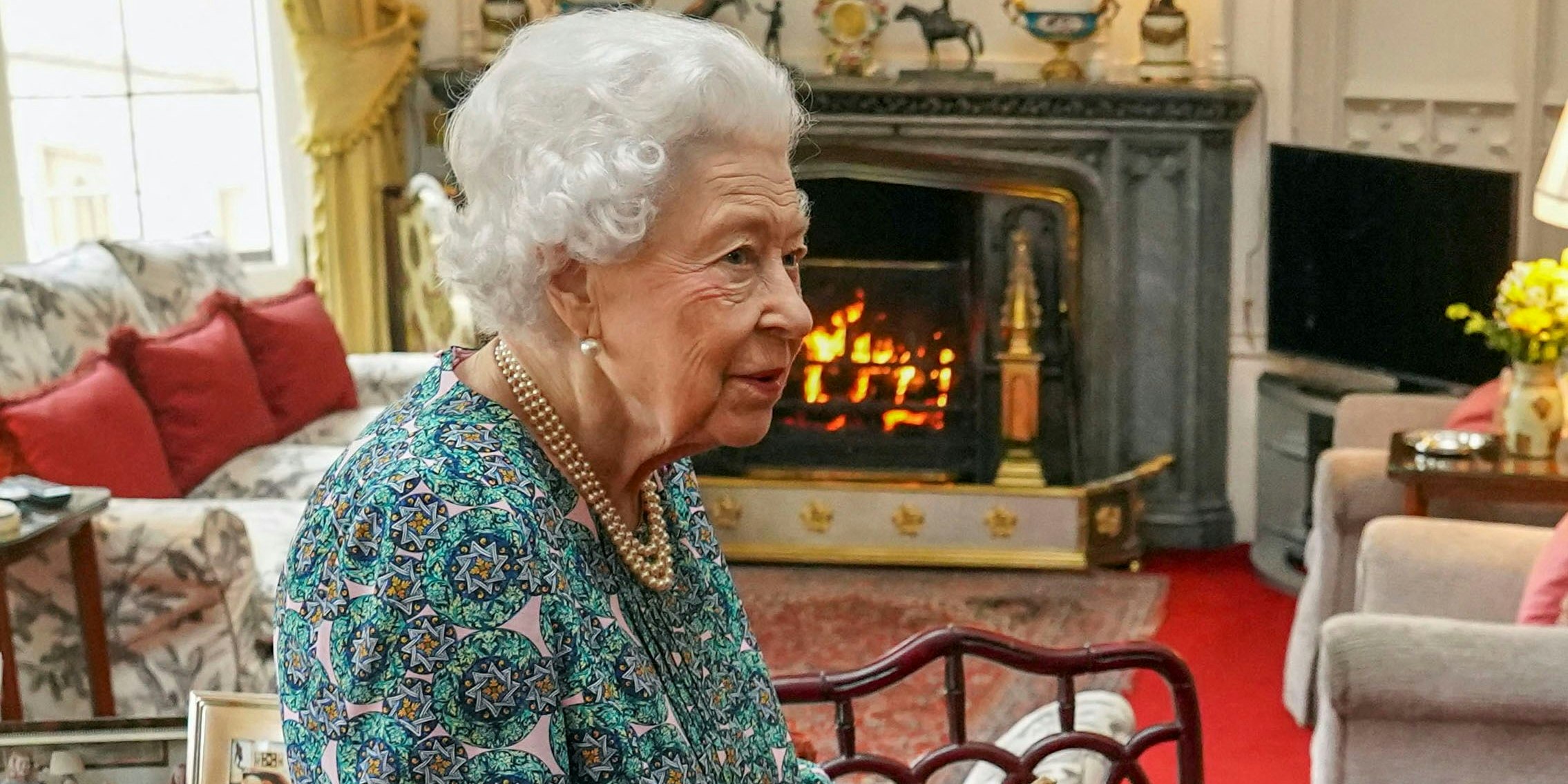 Die Queen hat körperliche Beschwerden.