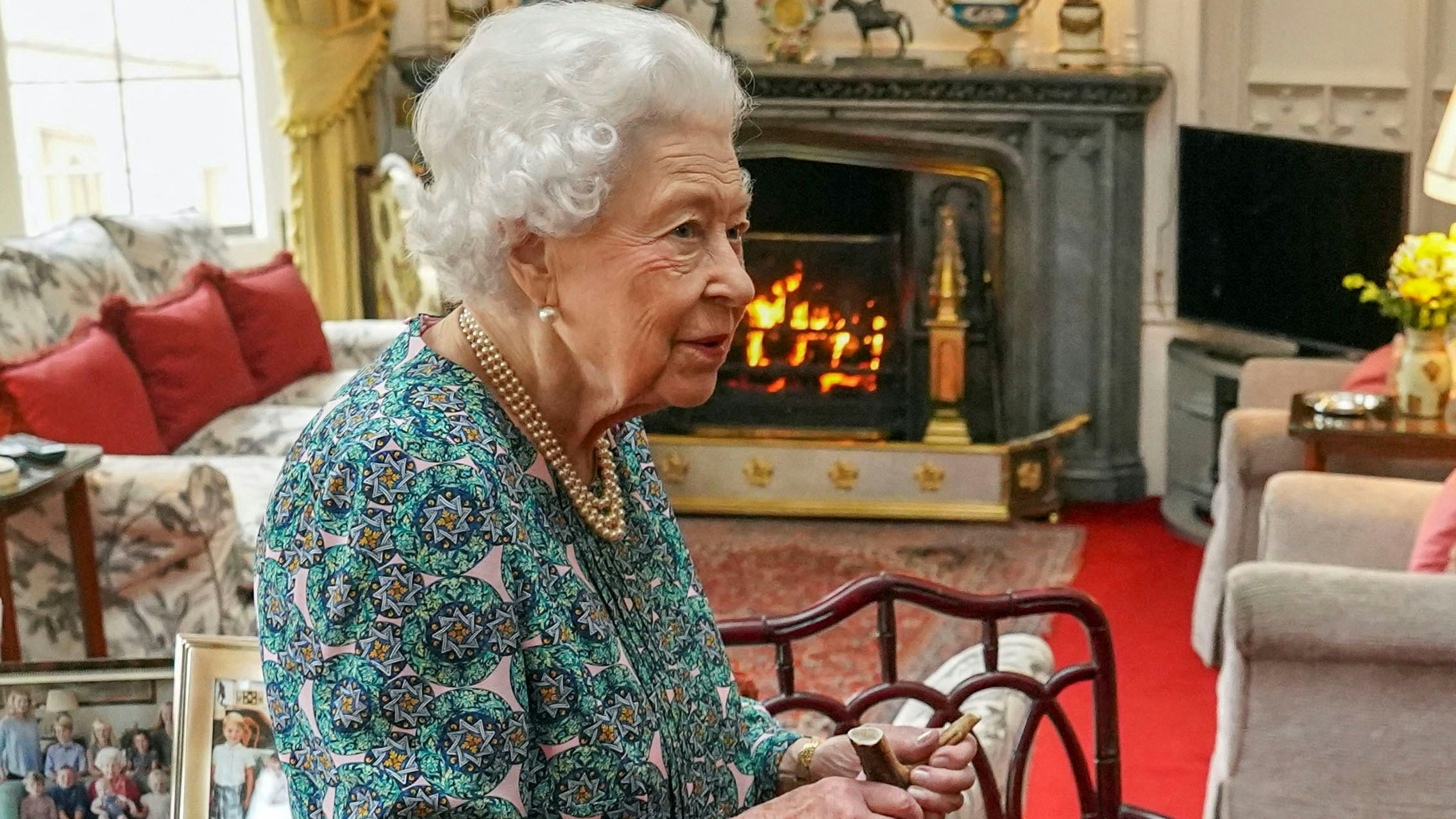 Die Queen hat körperliche Beschwerden.