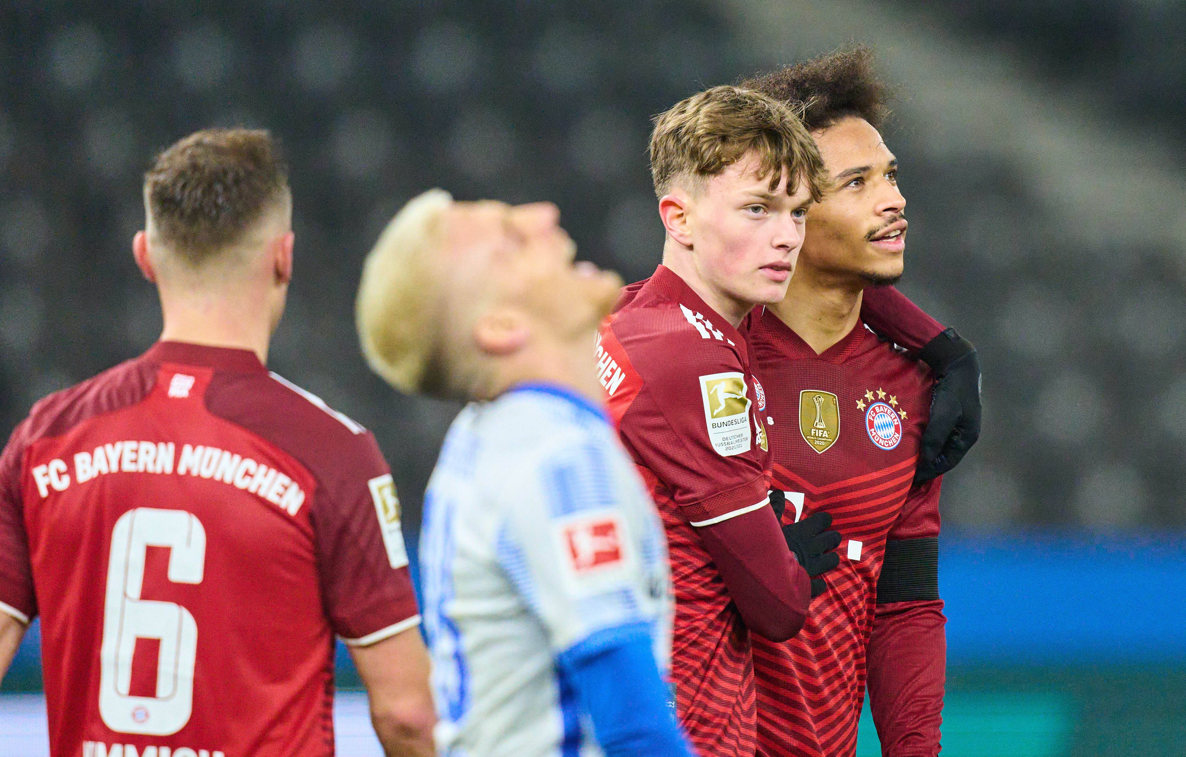 Paul Wanner mit Leroy Sane