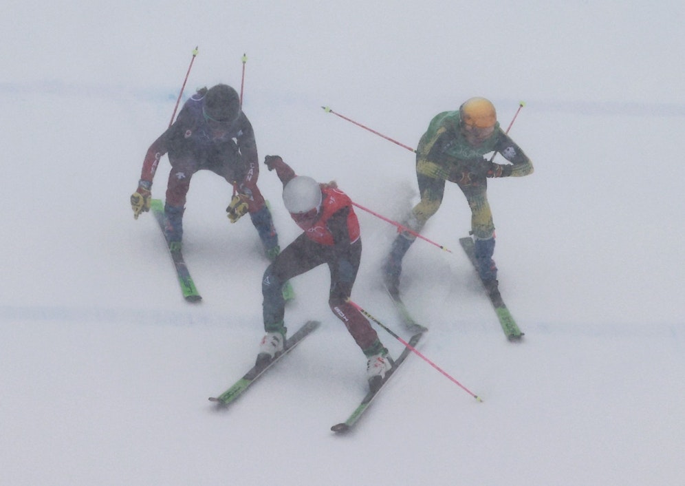 Fanny Smith kommt als Dritte ins Ziel, verliert ihre Medaille am Grünen Tisch.