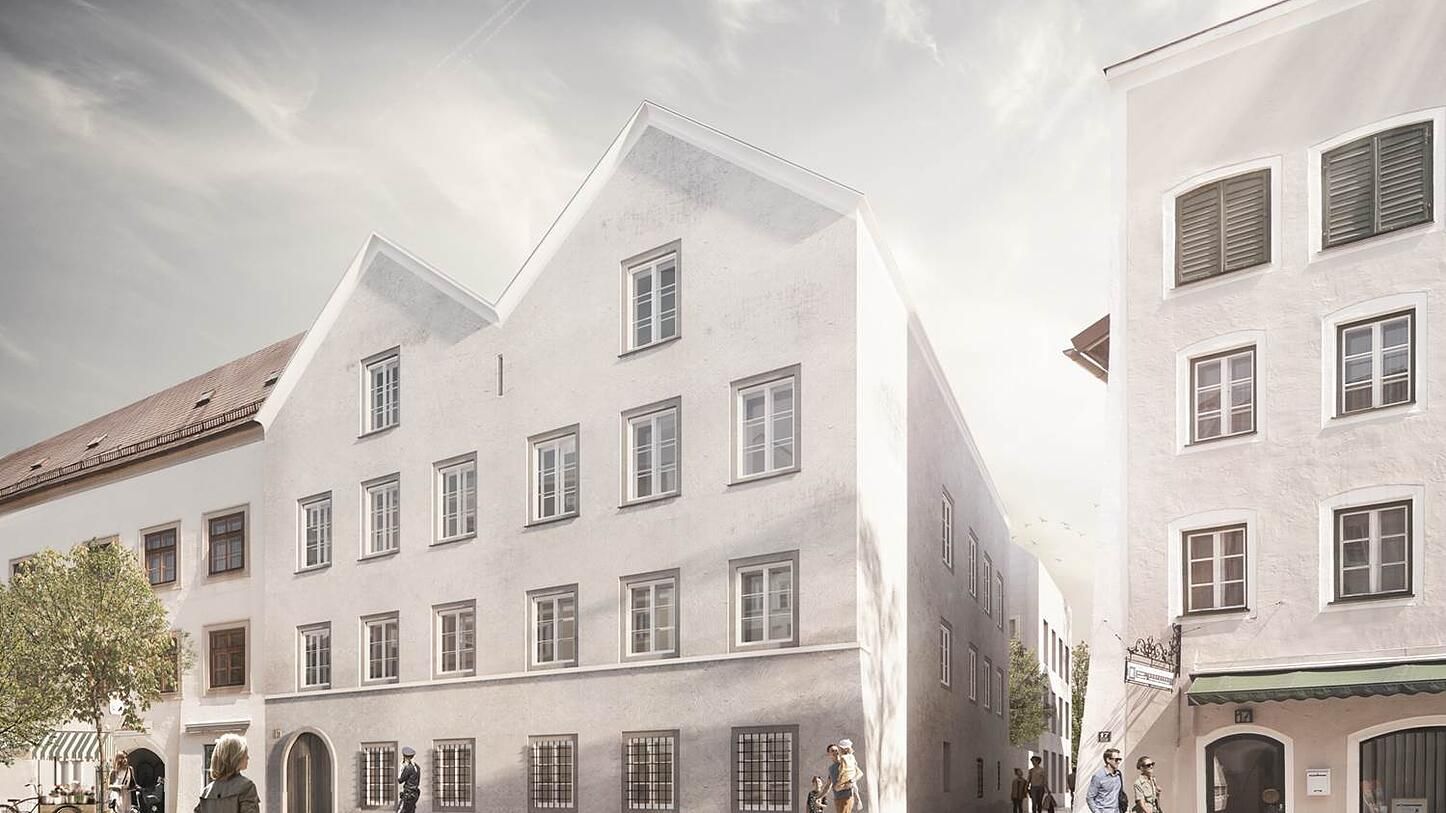 So soll das Geburtshaus von Adolf Hitler künftig aussehen.