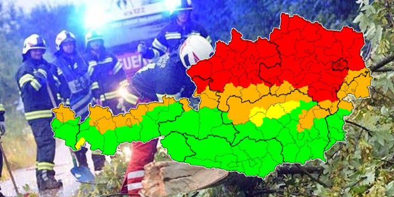 Ein Sturm zieht über Österreich