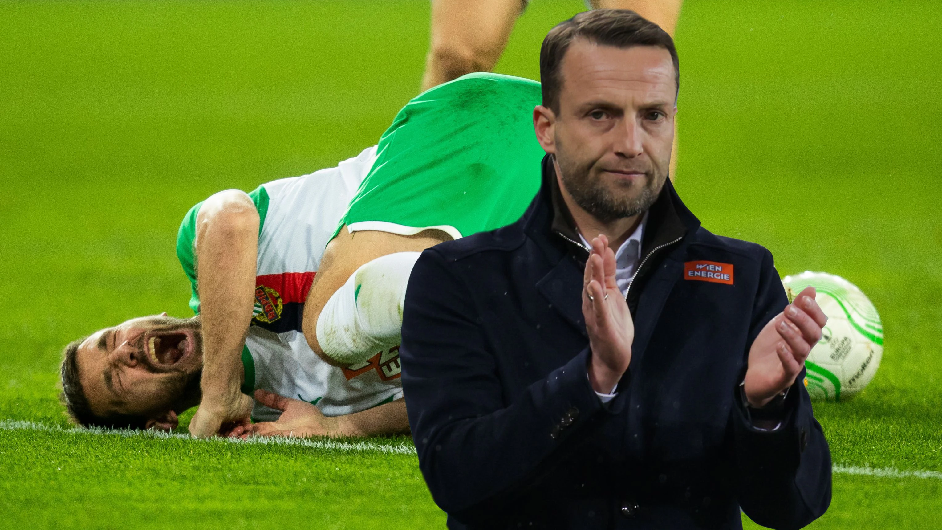 Ferdinand Feldhofer war mit seinem Team zufrieden, mit dem Referee nicht.