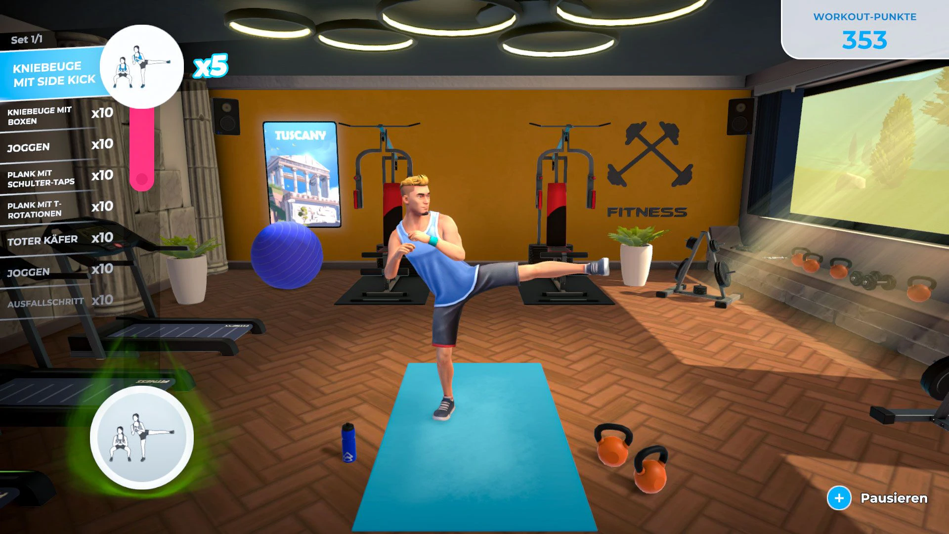 "Let’s Get Fit!" Ravenscourt, Voxler und Exkee kündigen neues Fitness Game an.