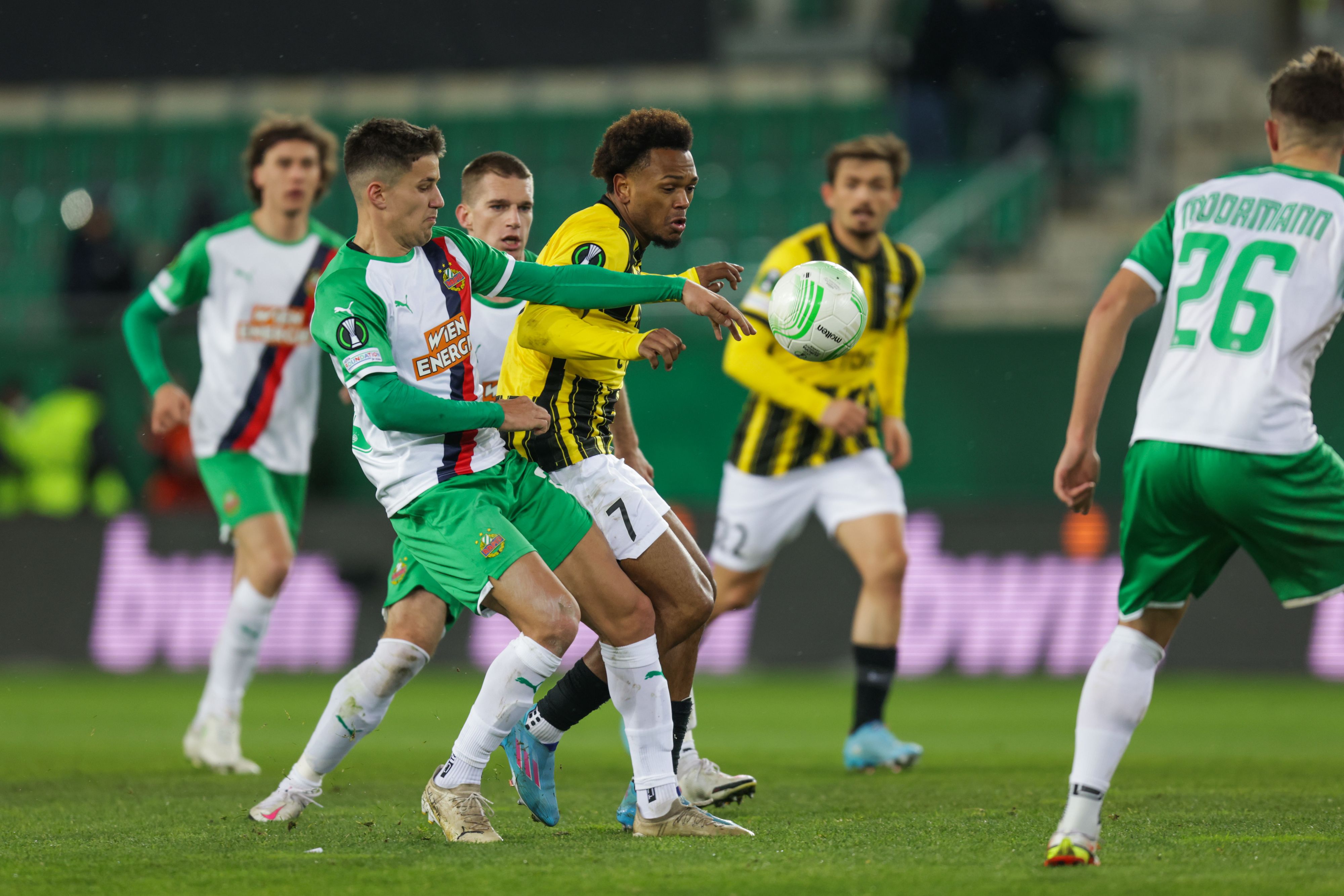 Rapid führt mit 2:0.