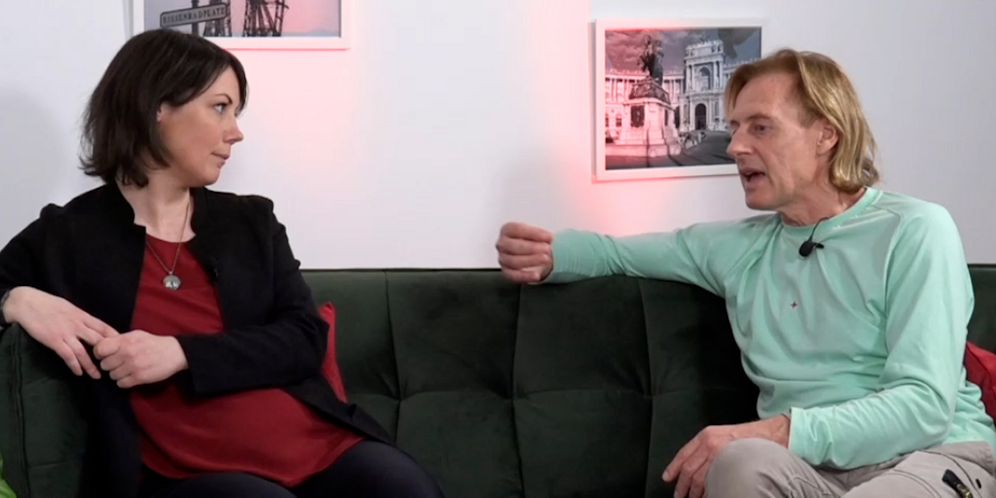 Gastronom Gert Kunze diskutierte mit SPÖ-Politikerin Katharina Weninger.