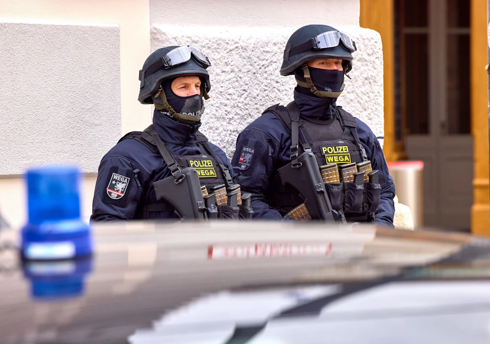 Auch die Spezialeinheit WEGA stand beim Einbruchsdiebstahl im Einsatz.
