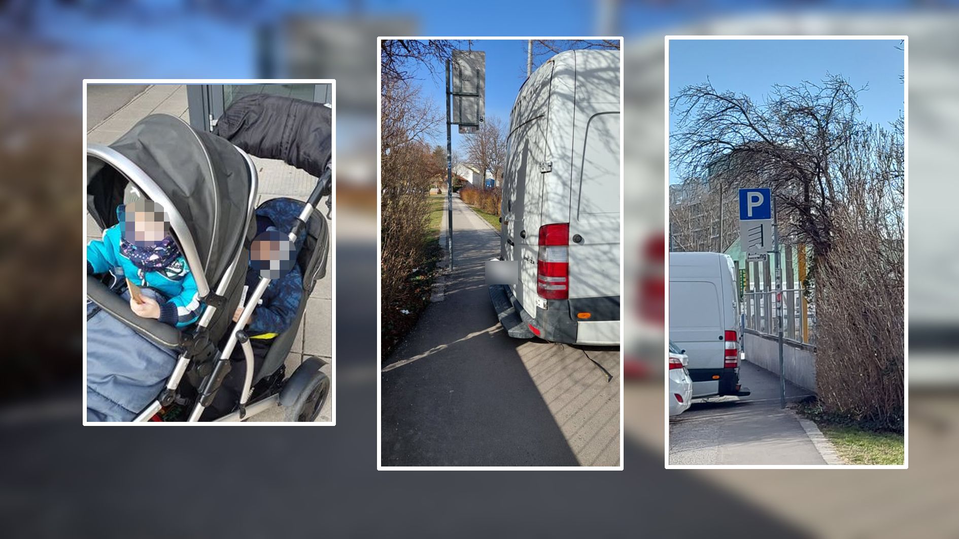 Mit dem Kinderwagen kam sie da jedenfalls nicht vorbei