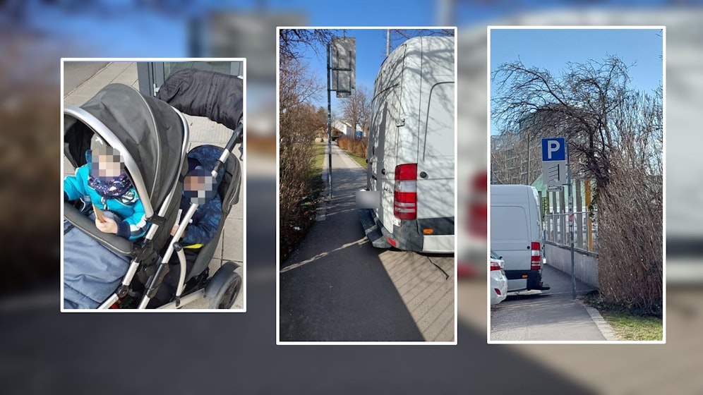 Mit dem Kinderwagen kam sie da jedenfalls nicht vorbei
