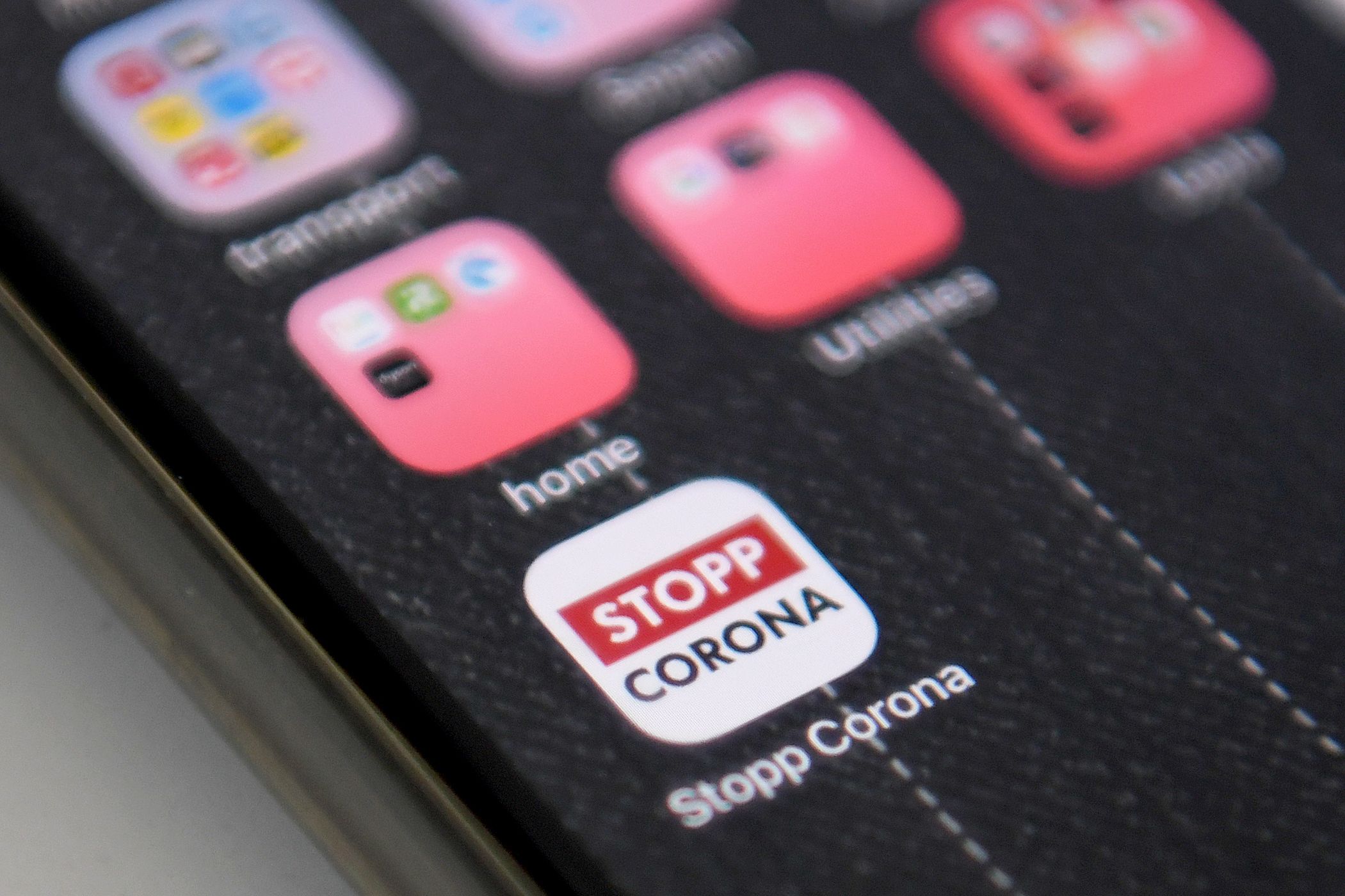 "Stopp Corona"-App