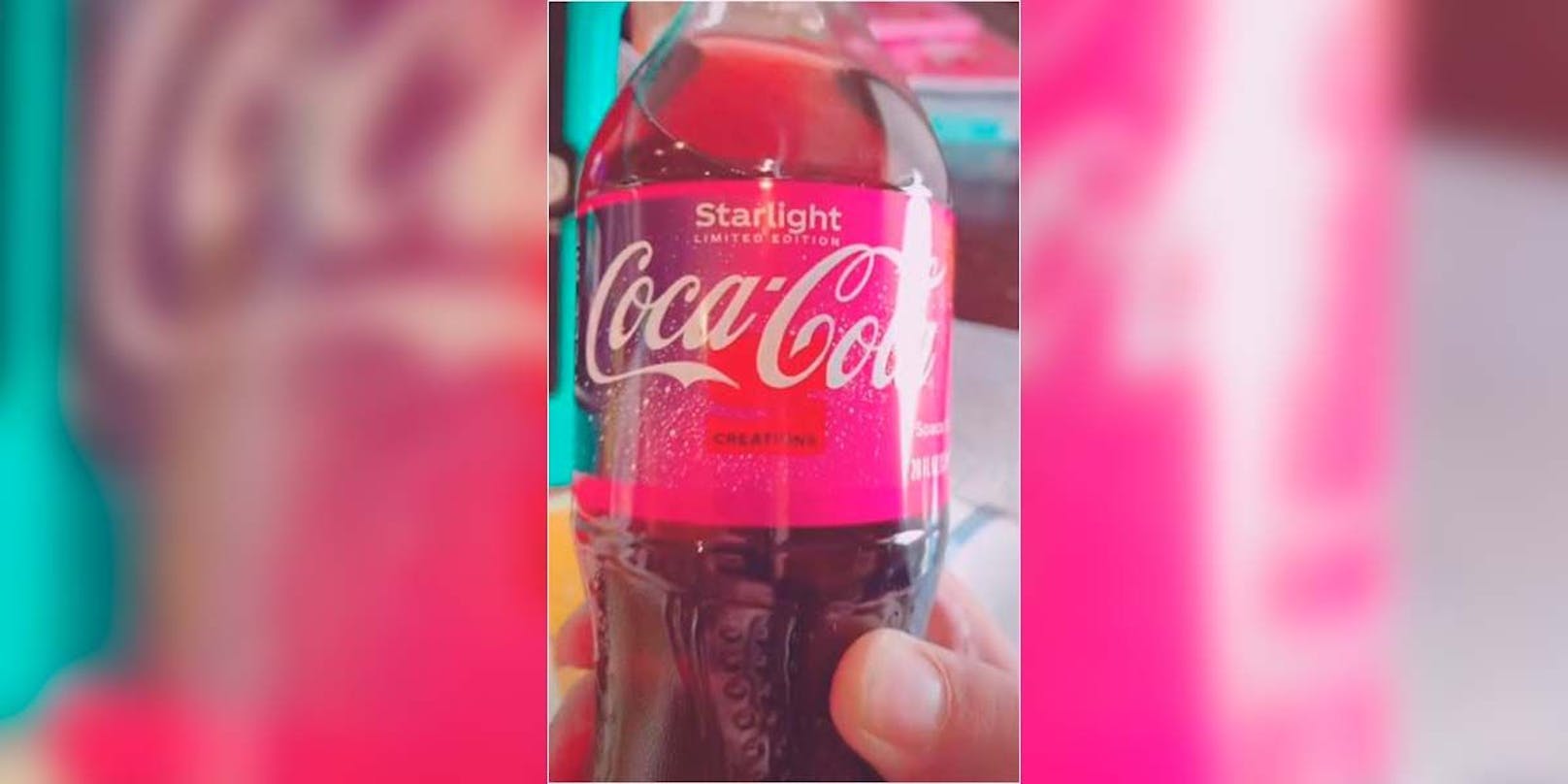 Rot statt schwarz: Das neue Coke Starlight.