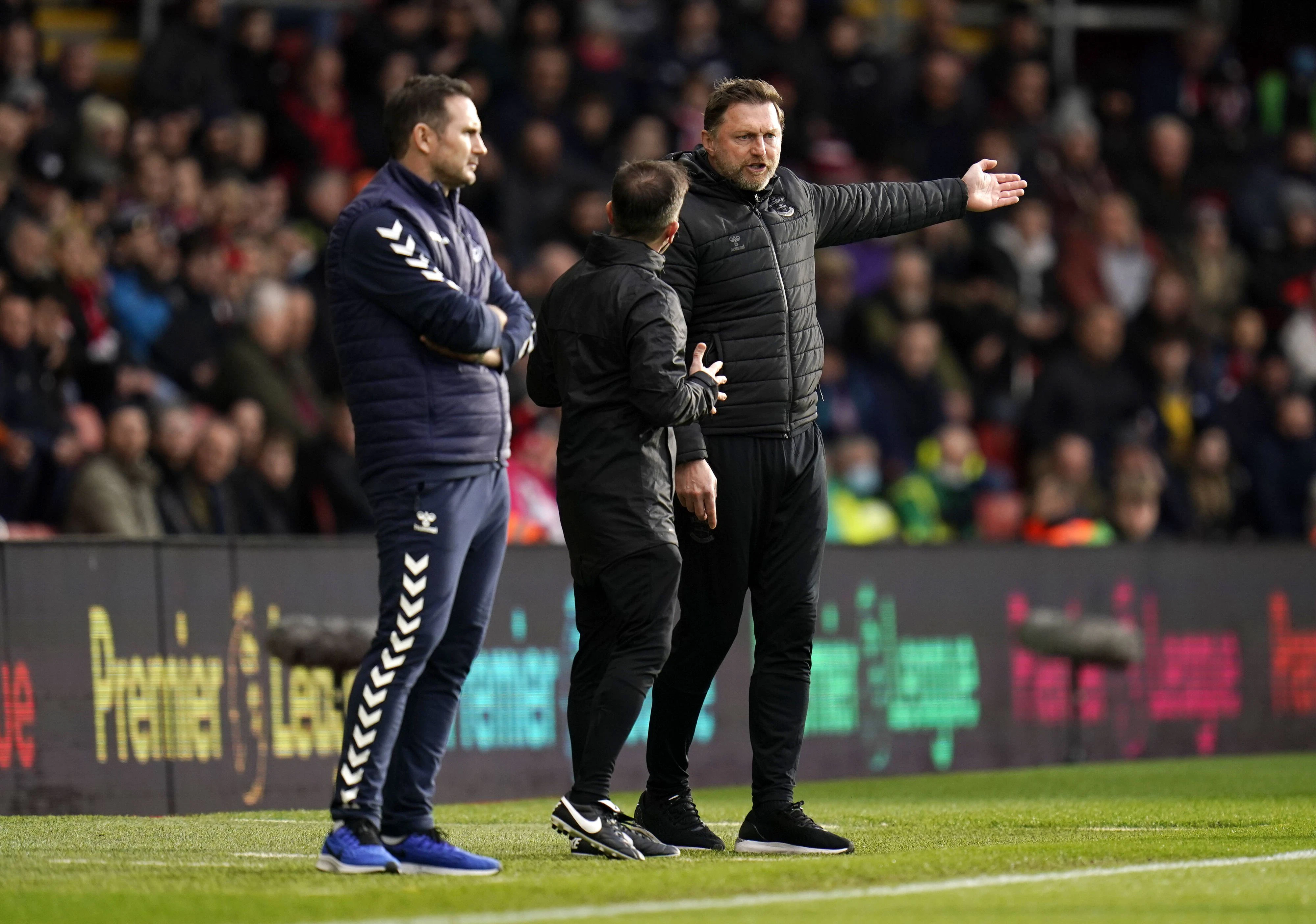 Frank Lampard und Ralph Hasenhüttl.