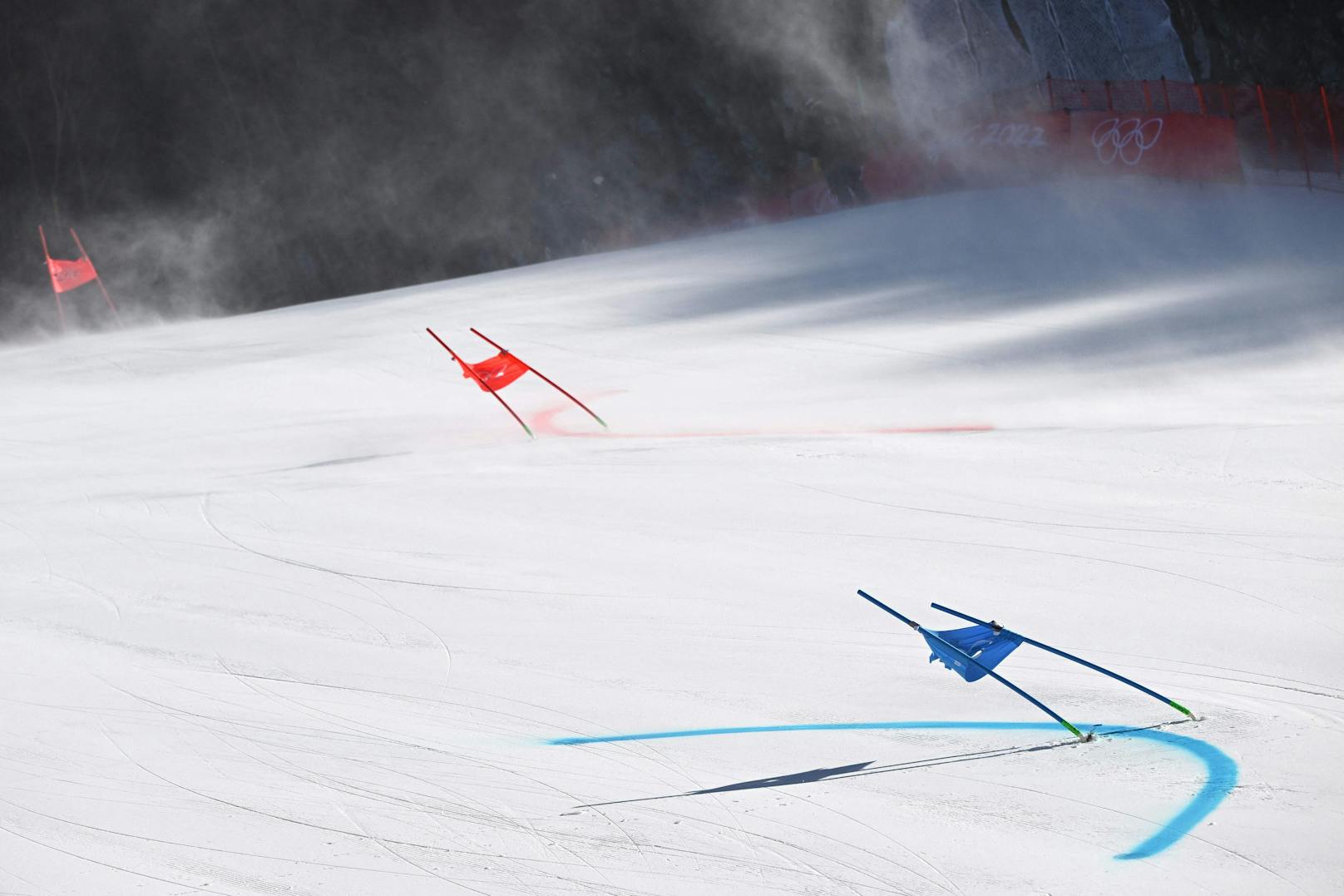 Abgesagt! Wind verbläst den Ski-Teambewerb bei Olympia
